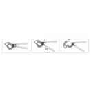 YATO Clește cu trăgător pentru tăierea cablurilor 240 mm d=17,5 mm