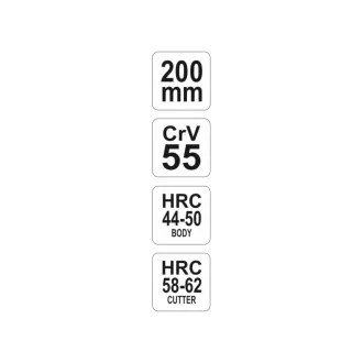 YATO Clește combinat 200 mm CrV