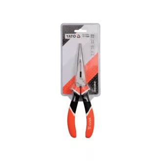 YATO Clește cu nas lung drept de 200 mm CrV