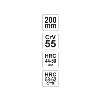 YATO Clește cu arc 200 mm CrV55