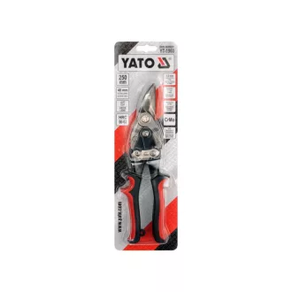 YATO Foarfece pentru tăiere plăci 250 mm stânga CrMo