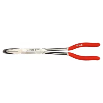 YATO Clește cu vârf curbat la 90°, 330 mm CrV