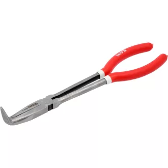 YATO Clește cu nas lung curbat 285 mm