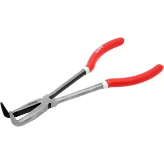 YATO Clește cu nas lung curbat 285 mm