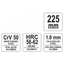 YATO Clește pentru plasă 225 mm