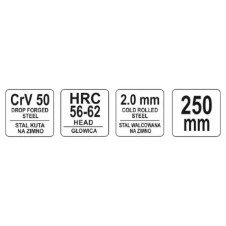 Clește pentru plasă de sârmă YATO 250 mm
