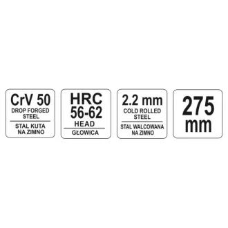 YATO Clește pentru plasă 275 mm
