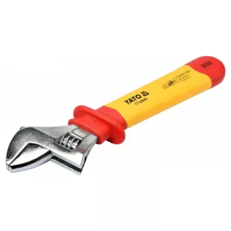   YATO Cheie ajustabilă cu cap deschis 0-30 mm / 200 mm până la 1000 V izolat CrV