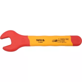 Cheie YATO 10 mm / 110 mm izolata pana la 1000 V CrV