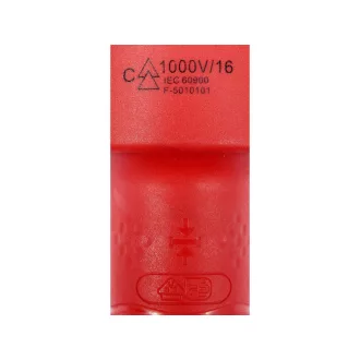 YATO Cheie tubulară izolată 3/8" 22 mm 1000 V CrV