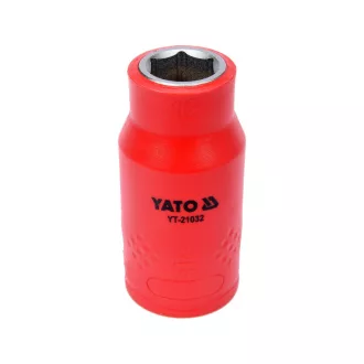 YATO Cheie tubulară izolată 1/2" 12 mm 1000 V CrV