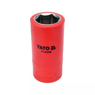YATO Cheie tubulară izolată 1/2" 16 mm 1000 V CrV