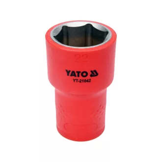 YATO Cheie tubulară izolată 1/2" 22 mm 1000 V CrV