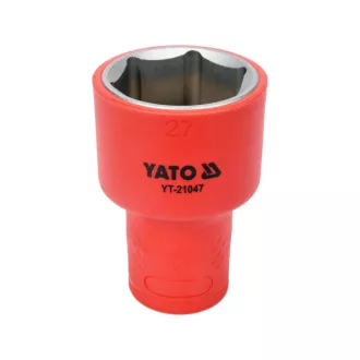 YATO Cheie tubulară izolată 1/2" 27 mm 1000 V CrV