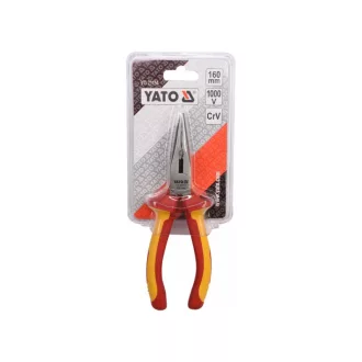   YATO Clește cu bec lung drept 160 mm izolat până la 1000 V CrV