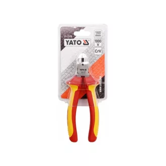 YATO Clește tăietor lateral 160 mm izolat până la 1000 V