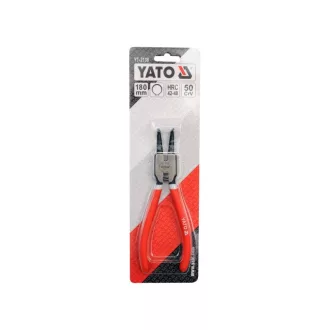   YATO Clește pentru inele de siguranță 180 mm exterior îndoit
