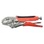 YATO Clește cu autoblocare curbat 140 mm cu mâner cauciucat