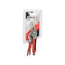 YATO Clește cu autoblocare cu nas lung 165 mm cu mâner cauciucat