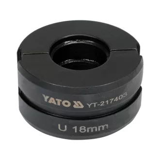   YATO Inserție de sertizare pentru sertizare YT-21735 tip U 18 mm