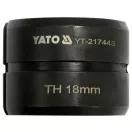 Inserție de sertizare YATO pentru instrument de sertizare YT-21735 tip TH 18 mm