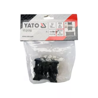   YATO Insert de sertizare YT-21750 pentru sertizare de tip U 16 mm