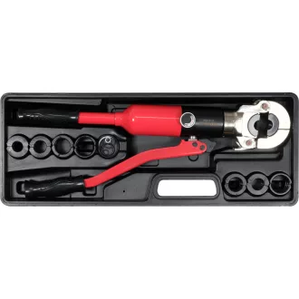 YATO Set de prese 9 piese pentru țevi Pex-Al-Pex