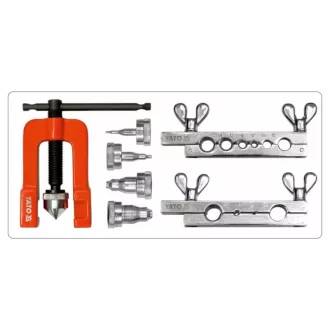   Set de flanșe YATO pentru frână din 7 piese și conductă hidraulică (3-19 mm)