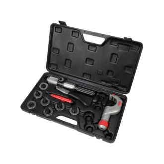   YATO Set de flanșat hidraulic pentru țevi, 10 piese 3/8"-1 1/8"