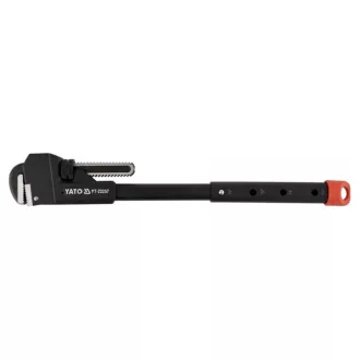 YATO Clește de țevi cu mâner ajustabil 400-550 mm CrMo