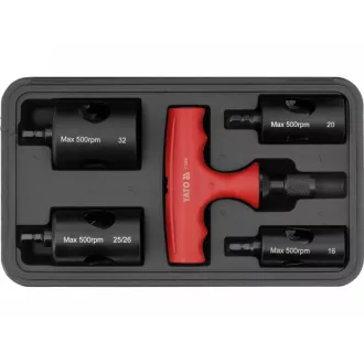 YATO Set pentru debavurat țevi 16 - 32 mm