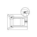 Calibrator de țevi YATO pentru țevi PEX-AL-PEX de 16 mm cu debavur