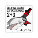 Clești de reducere a țevii YATO 260 mm 2+3 lame (45 mm)