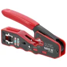 YATO Clește de sertizare 135 mm pentru conectori de rețea UTP/RJ45