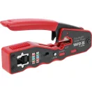 YATO Clește de sertizare 135 mm pentru conectori de rețea UTP/RJ45