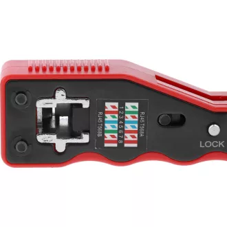   YATO Clește de sertizare 135 mm pentru conectori de rețea UTP/RJ45