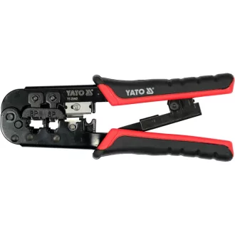   YATO Clește pentru mufare 190 mm pentru UTP/RJ45 și telefon/RJ11