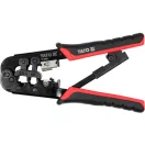 YATO Clește pentru mufare 190 mm pentru UTP/RJ45 și telefon/RJ11
