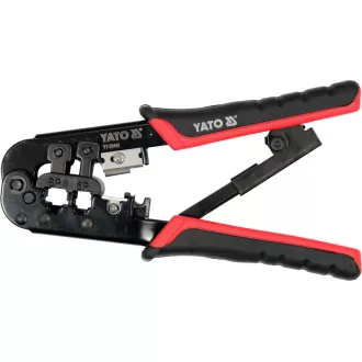   YATO Clește pentru mufare 190 mm pentru UTP/RJ45 și telefon/RJ11