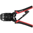 YATO Clește de sertizare 205 mm pentru rețea UTP/RJ45 și telefon/RJ10, RJ11, RJ12