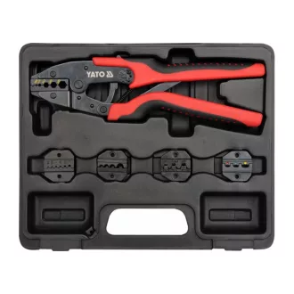   YATO Clește de sertizare cu set de fălci interschimbabile 260 mm