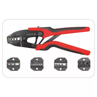   YATO Clește de sertizare cu set de fălci interschimbabile 260 mm