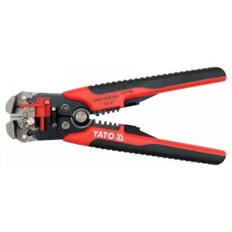 YATO Clește de dezizolat și crimpat 210 mm/0,2-6,0 mm2