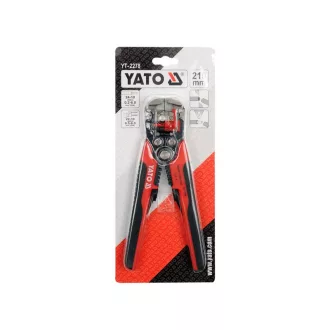 YATO Clește de dezizolat și crimpat 210 mm/0,2-6,0 mm2