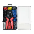 YATO Set de clești de sertizare 1201 piese