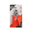 YATO Clește de sertizare 180 mm/0,2-6,0 mm2