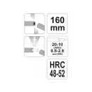 YATO Clește pentru sertizare 160 mm/0,8-2,6 mm