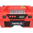 Compresor baterie YATO 11 bar 18 V (1 x baterie 3,0 Ah + încărcător) + brichetă 12 V