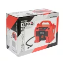 Compresor baterie YATO 11 bar 18 V (1 x baterie 3,0 Ah + încărcător) + brichetă 12 V