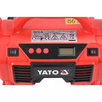  Compresor baterie YATO 11 bar 18 V (fara baterie + incarcator) + bricheta 12 V